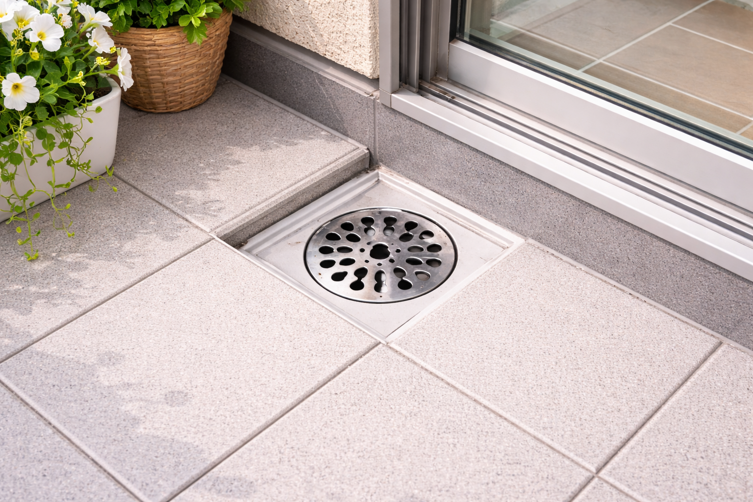 春の雷雨・台風に備える！ベランダの「排水口」詰まりを今のうちにチェック