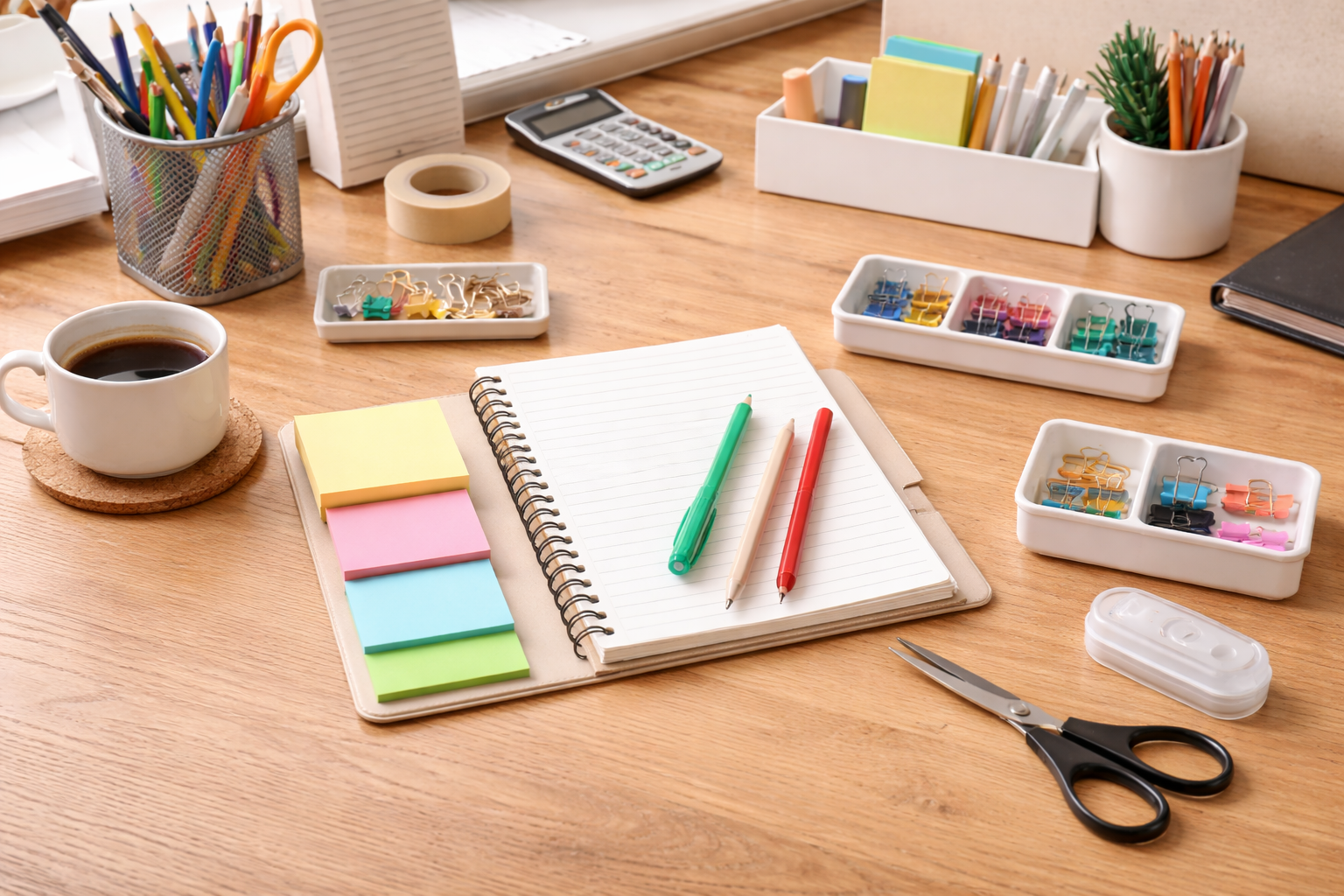 文房具の「カオス」を解消！新学期に使いやすいデスク周りの整理整頓