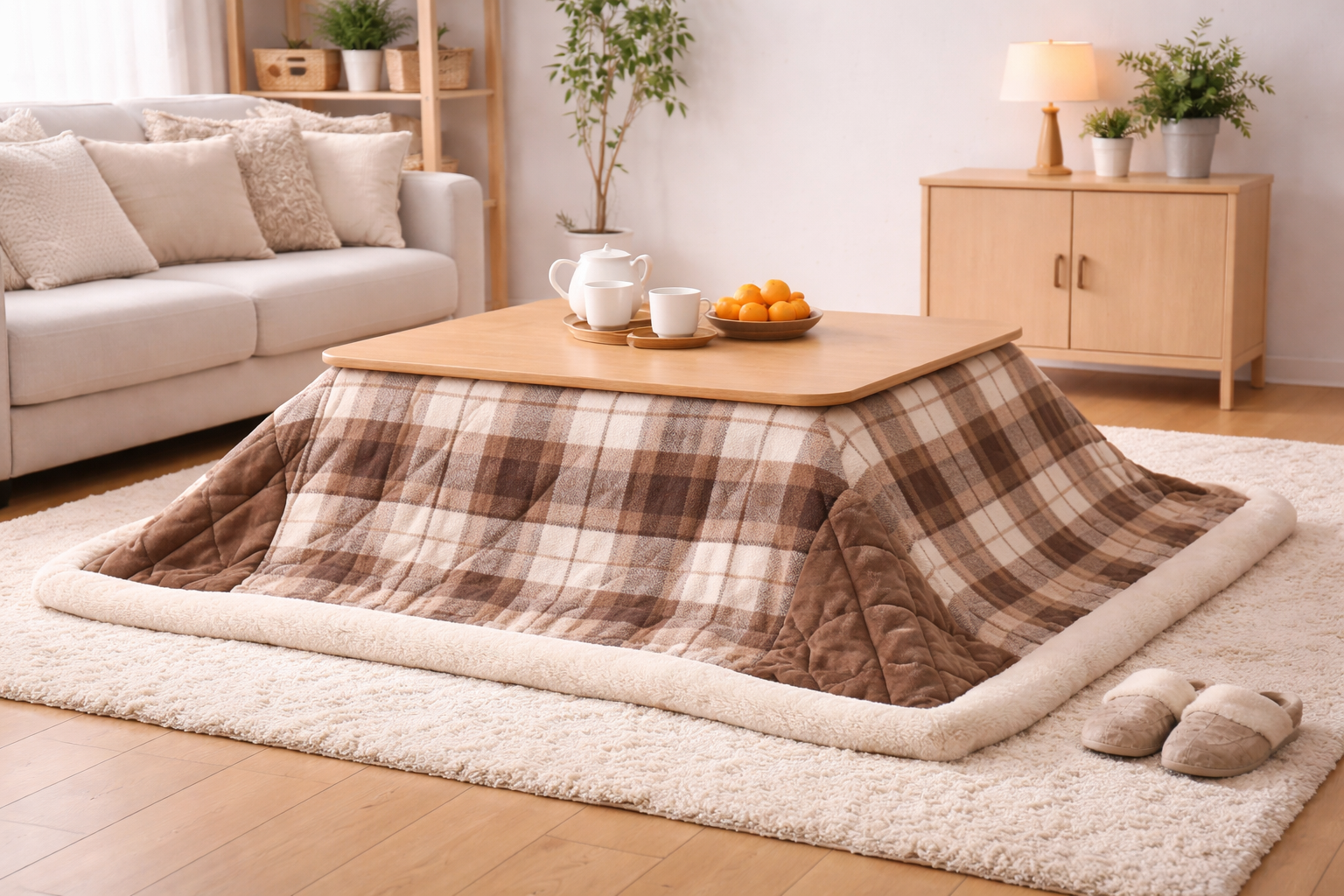 毛布とこたつ布団、どうしまう？圧縮袋を上手に使った「省スペース収納」